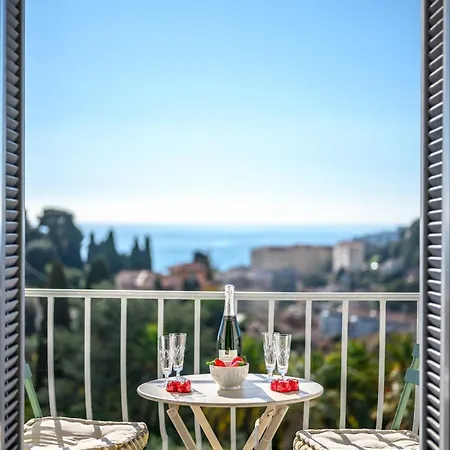 Apartment Riviera Palace - Vue Sur La - Parking Prive