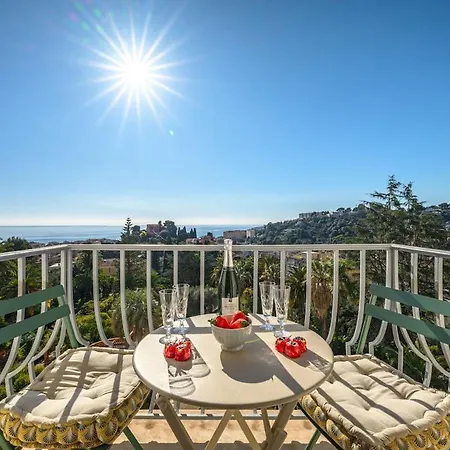 Apartamento Le Riviera Palace - Vue Sur La - Parking Privé
